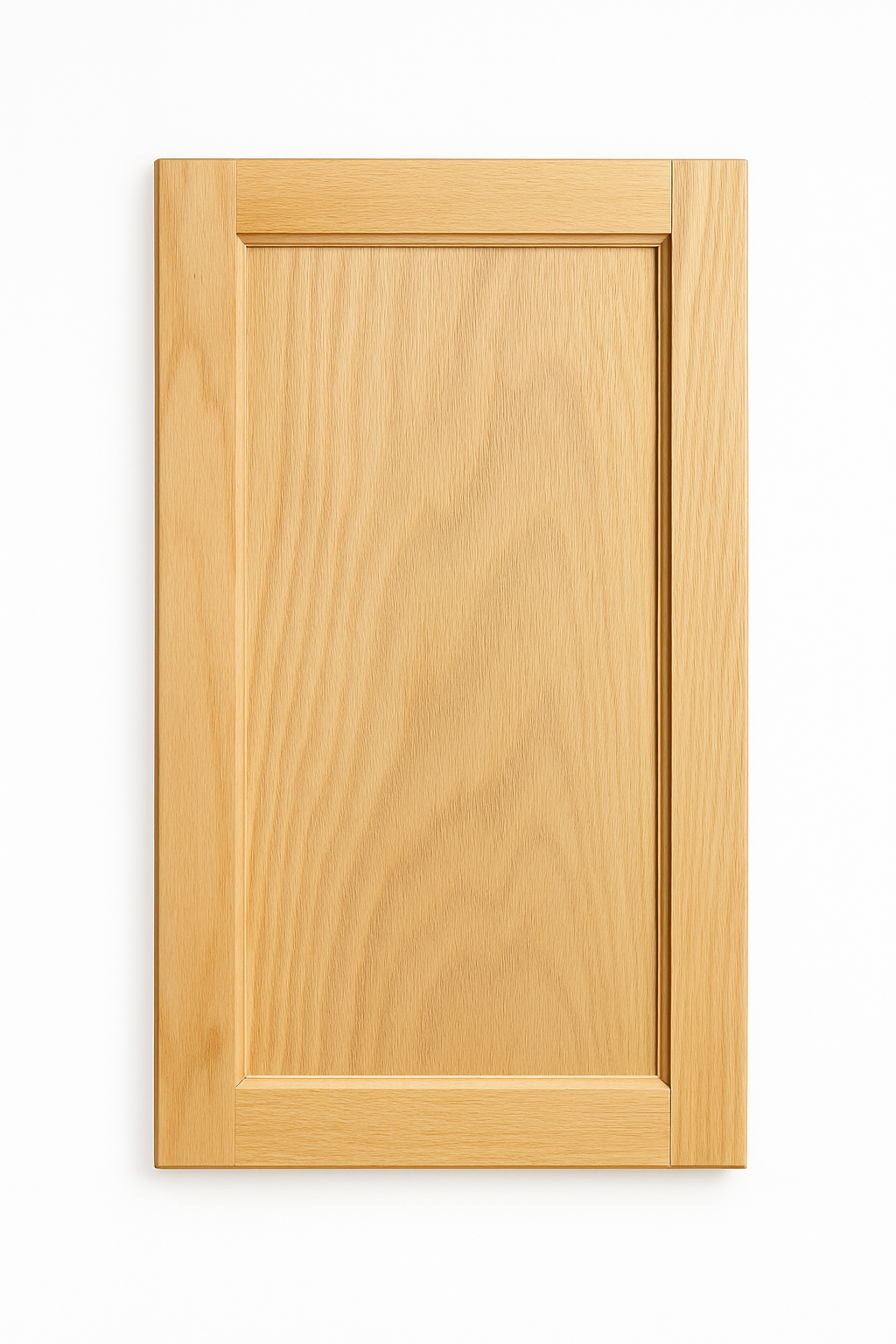 Stain-Grade Shaker Cabinet Door - Custom Size